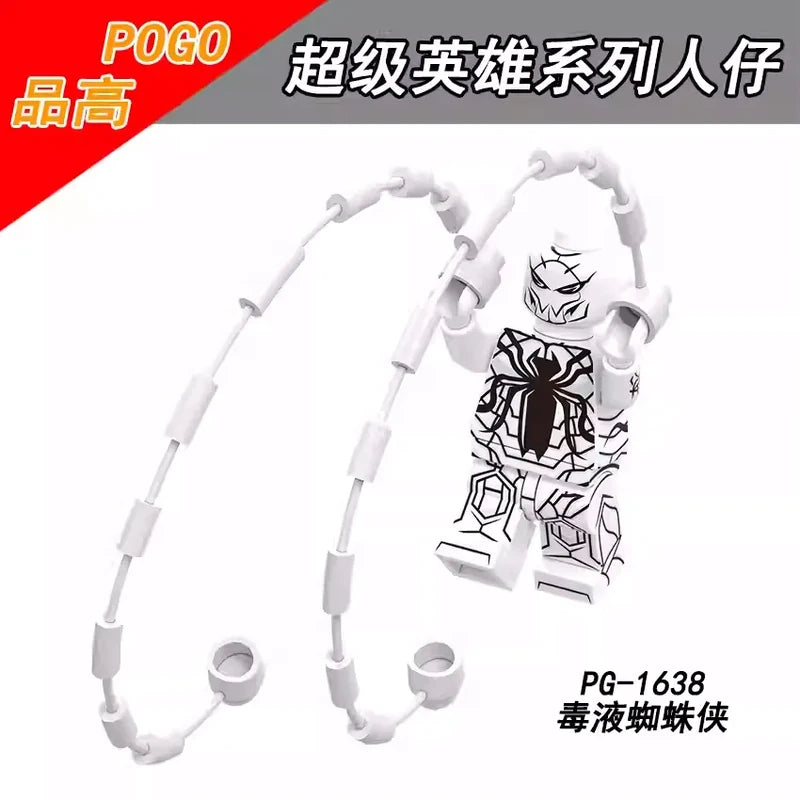 Poison Spider-man Minifigures PG-1638 Marvel MiniFigure