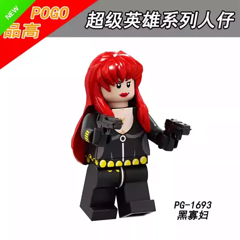 Black Widow Minifigures PG-1693 Marvel MiniFigure