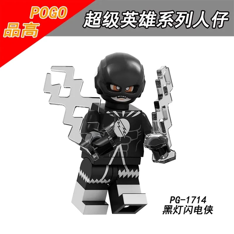Black Lantern Flash Minifigures PG-1714 DC MiniFigure