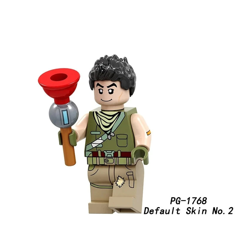 Default Skin No. 2 Minifigures PG-1768 Fortnite MiniFigure