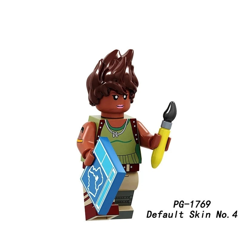 Default Skin No. 4 Minifigures PG-1769 Fortnite MiniFigure