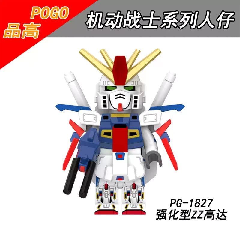 MSZ-010 |||| Gundam minifigures figure PG-1827 Anime Custom Minifigure