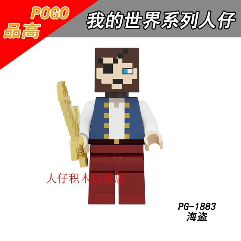 Pirate Minifigures PG-1883 Minecraft MiniFigure
