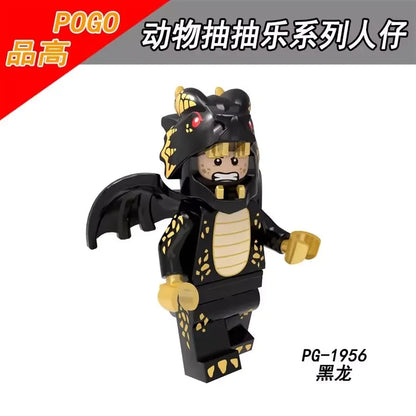 Black Dragon Mascot Minifigures PG-1956 Other MiniFigure