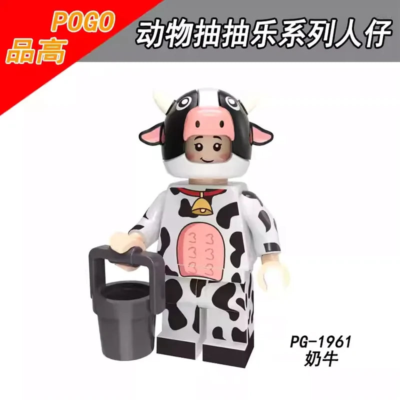 Cow Mascot Minifigures PG-1961 Other MiniFigure