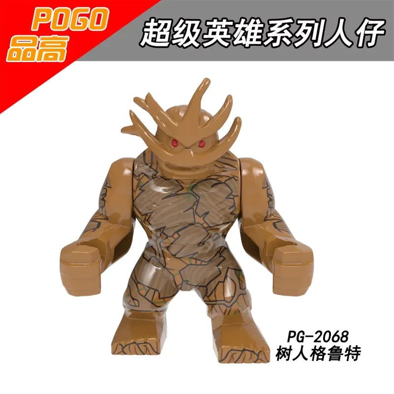 King Groot Minifigures PG-2068 Marvel MiniFigure