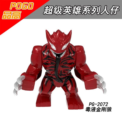 Carnage wolverine Minifigures PG-2072 Marvel MiniFigure