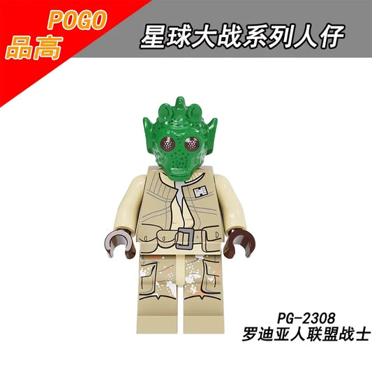 Rodian Alliance Fighter Minifigures PG-2308 Star Wars MiniFigure