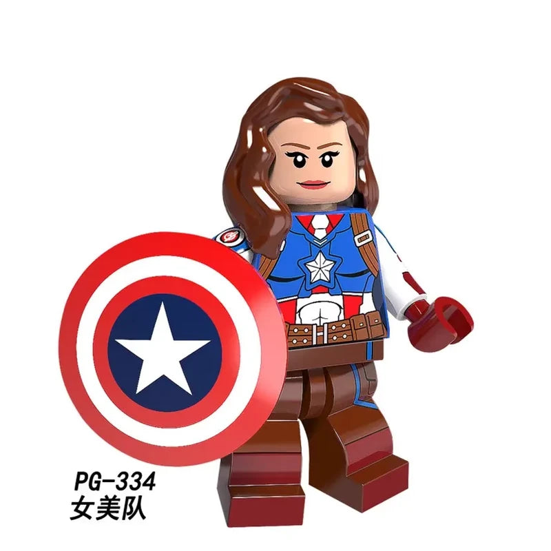 Captain America Minifigures PG-334 DC MiniFigure