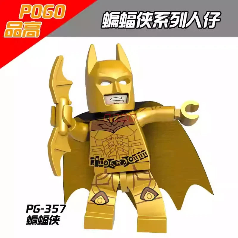 Gold Batman Minifigures PG-357 DC MiniFigure