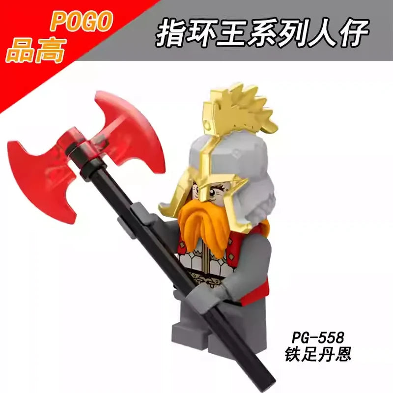 Dain Ironfoot Minifigures PG-558 The Hobbit MiniFigure