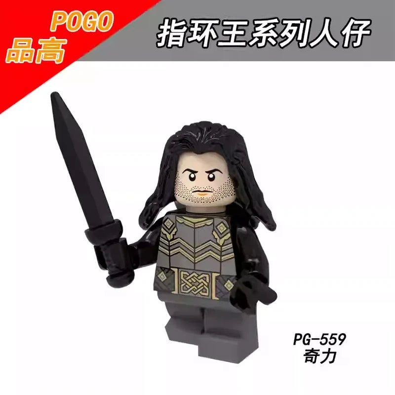 Kili the Dwarf Minifigures PG-559 The Hobbit MiniFigure