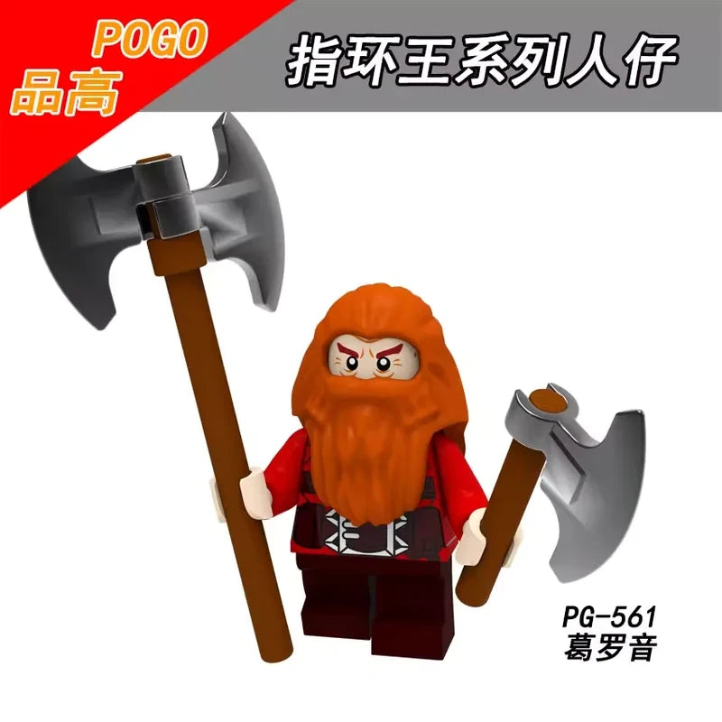 Gloin the Dwarf Minifigures PG-561 The Hobbit MiniFigure