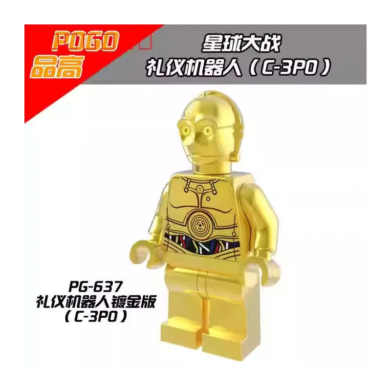 C-3PO Minifigures PG-637 Star Wars MiniFigure