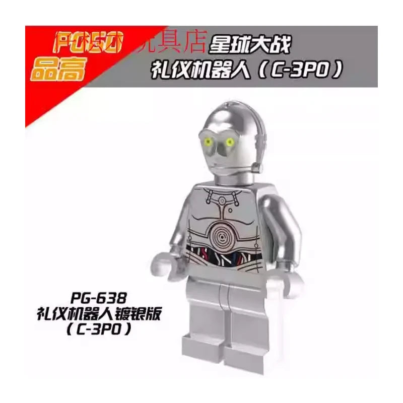 C-3PO Minifigures PG-638 Star Wars MiniFigure