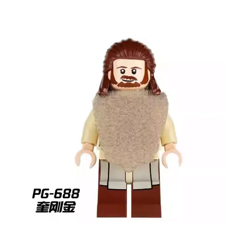 Qui-Gon Jinn Minifigures PG-688 Star Wars MiniFigure