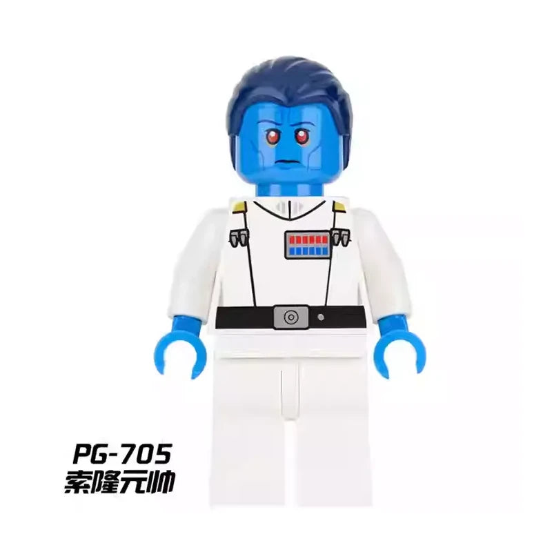 Grand Admiral Thrawn Minifigures PG-705 Star Wars MiniFigure