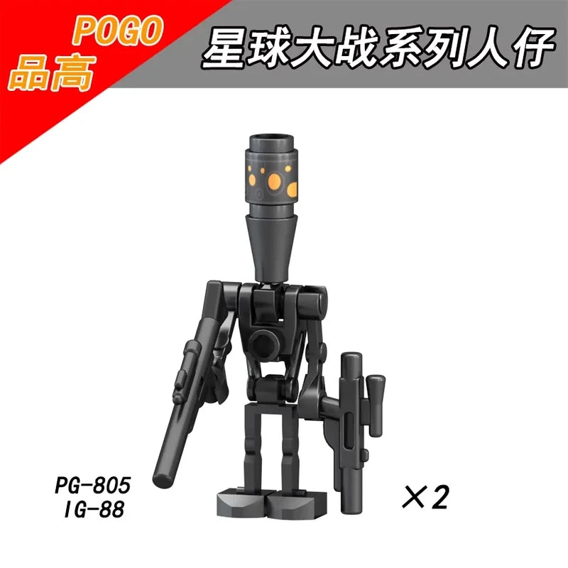 IG-88 Minifigures PG-805 Star Wars MiniFigure