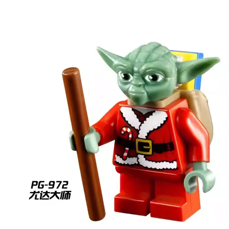 Santa Yoda Minifigures PG-972 Celebrities MiniFigure