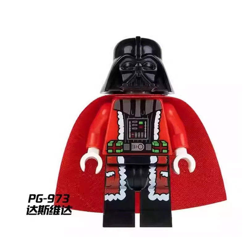 Santa Darth Vader Minifigures PG-973 Celebrities MiniFigure