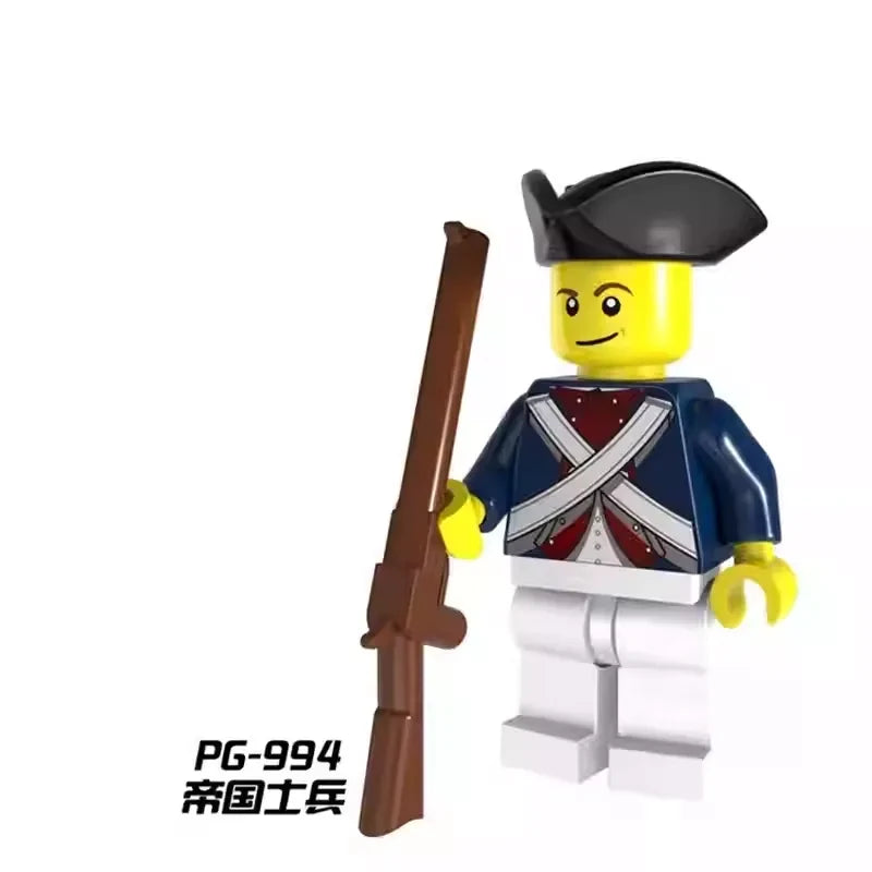 Bluecoat Soldier Minifigures PG-994 Other MiniFigure