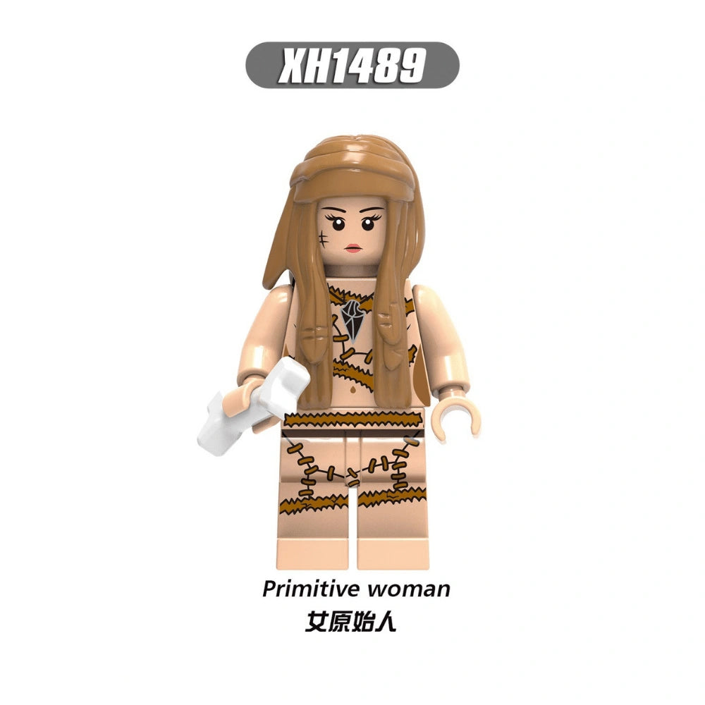 Primitive Woman Minifigures XH1489 Compatible With Lego