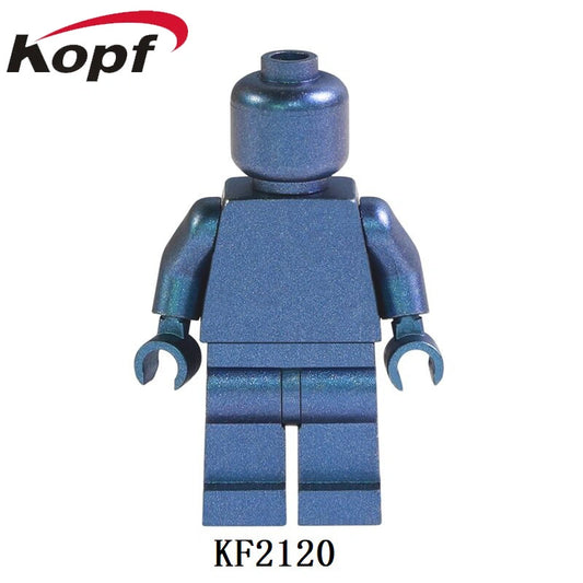 Pure Color Minifigures KF2120 Compatible With Lego