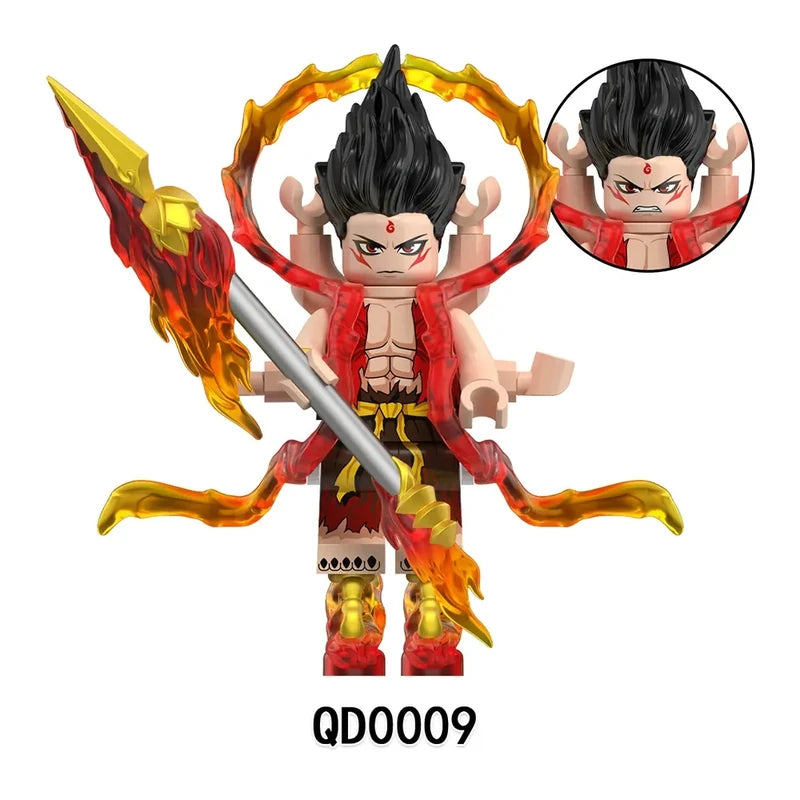 Nezha Minifigures QD0009 Movies and TV MiniFigure