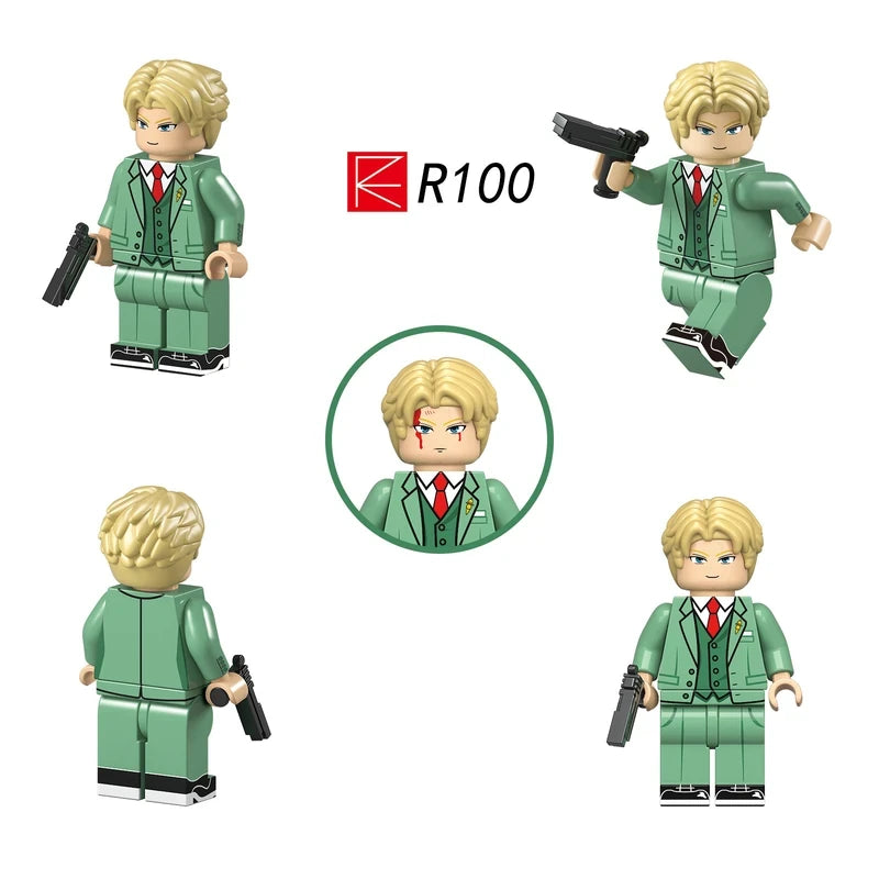 Loid Forger minifigures R100 AnimeManga figure