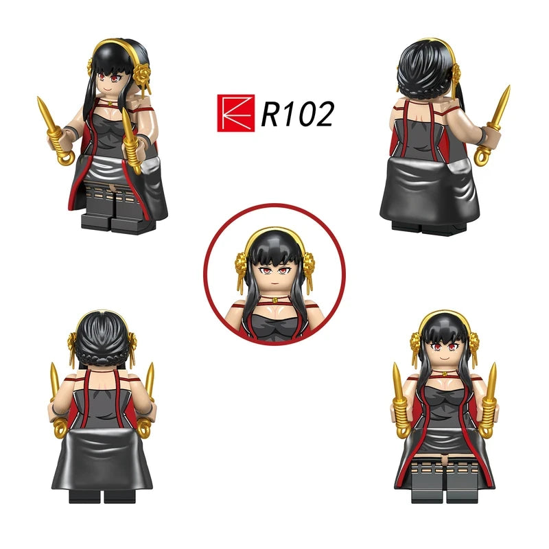 Yor Forger minifigures R102 AnimeManga figure