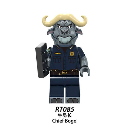 Zootopia Chief Bogo Minifigure RT085