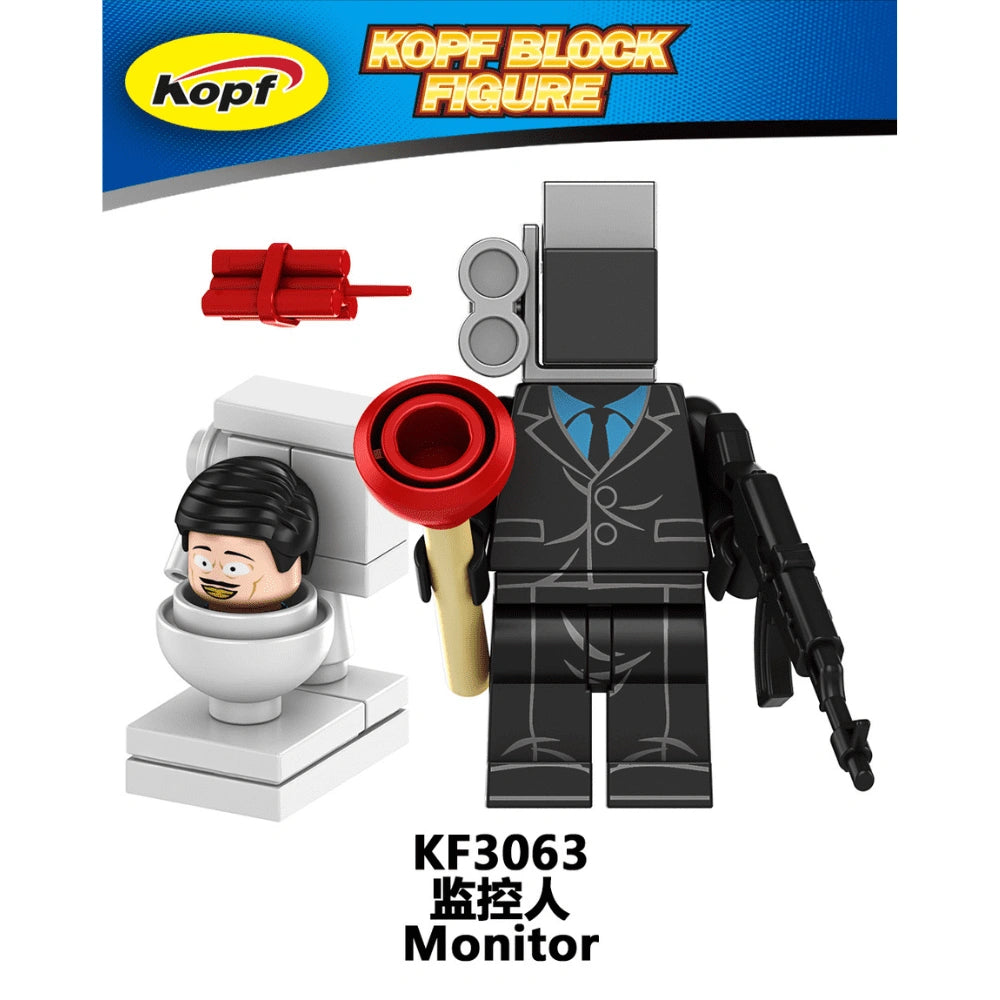 Cameraman Minifigures KF3063 Compatible With Lego