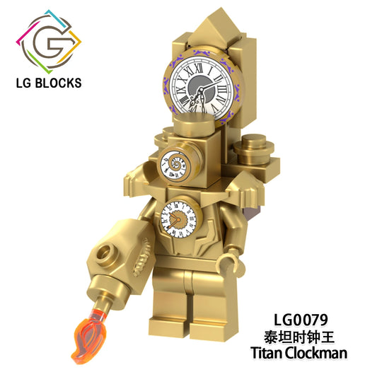 Clockman Minifigures LG0079 Compatible With Lego