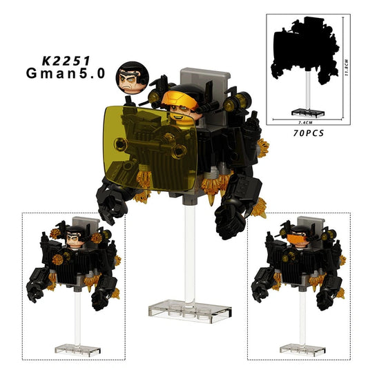 Gman5.0 Minifigures K2251 Compatible With Lego