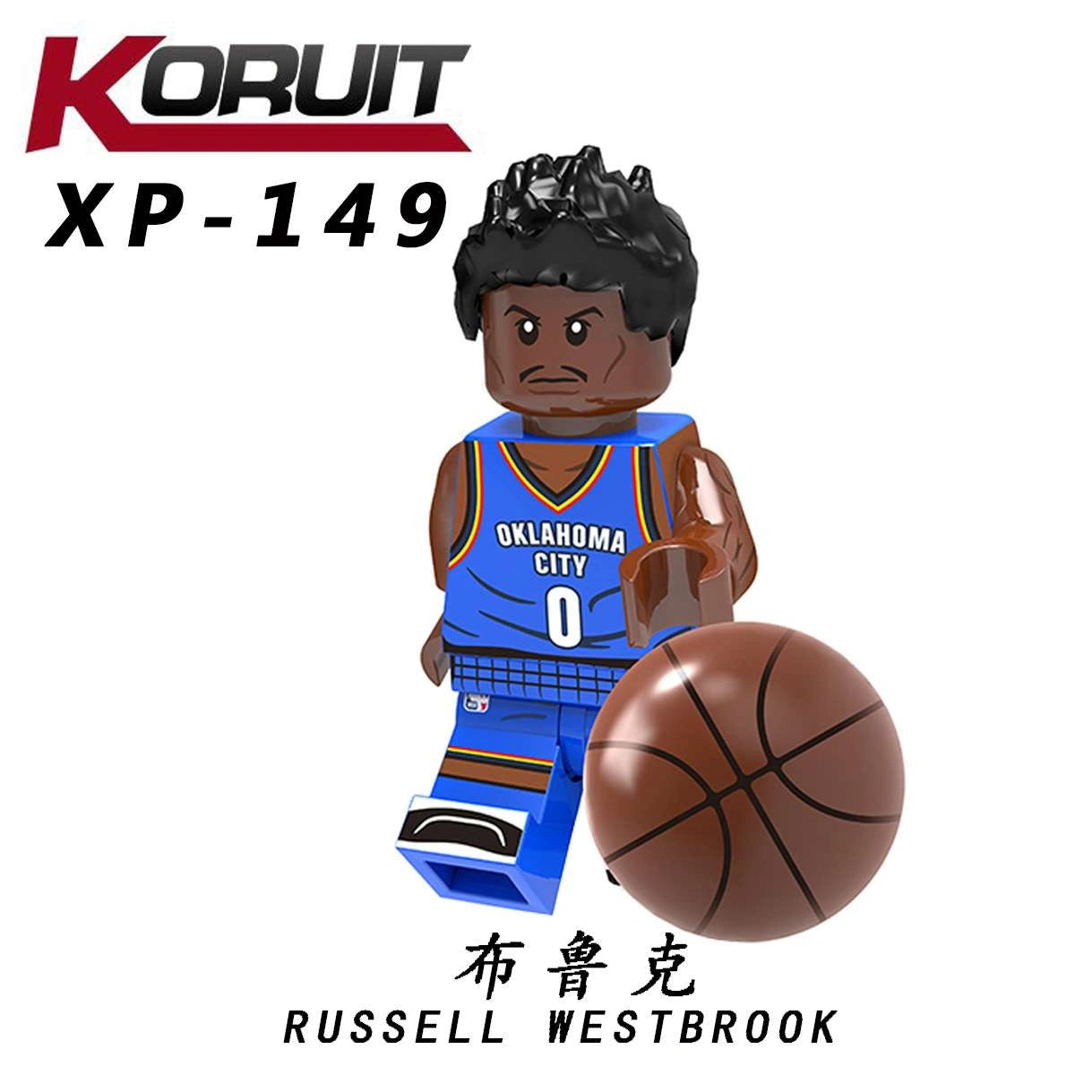 Russell Westbrook Minifigures XP-149 Compatible With Lego