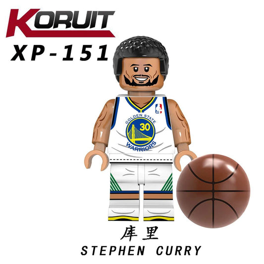 Stephen Curry Minifigures XP-151 Compatible With Lego