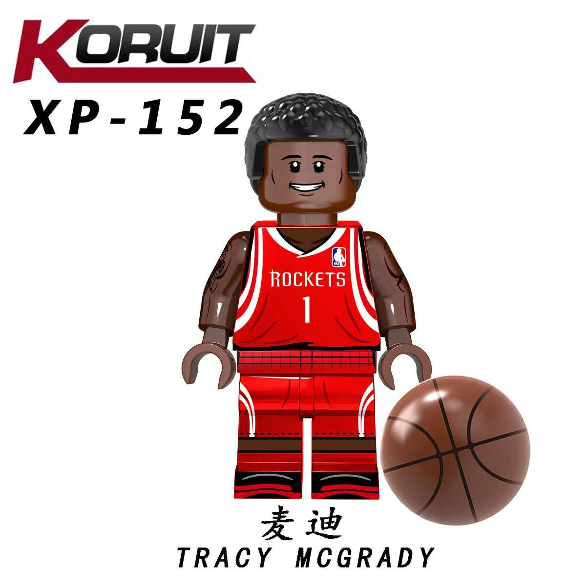 Tracy McGrady Minifigures XP-152 Compatible With Lego
