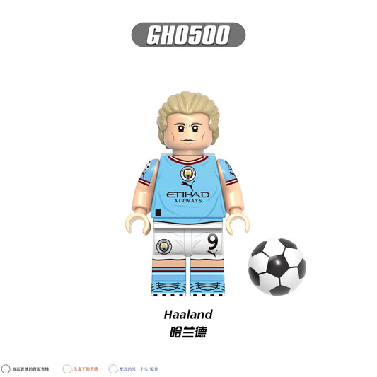 Erling Haaland Minifigures GH0500 Compatible With Lego