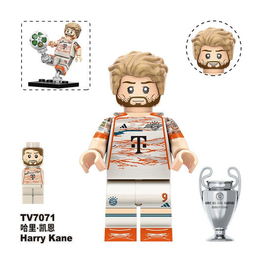 Harry Kane Minifigures TV7071 Compatible With Lego