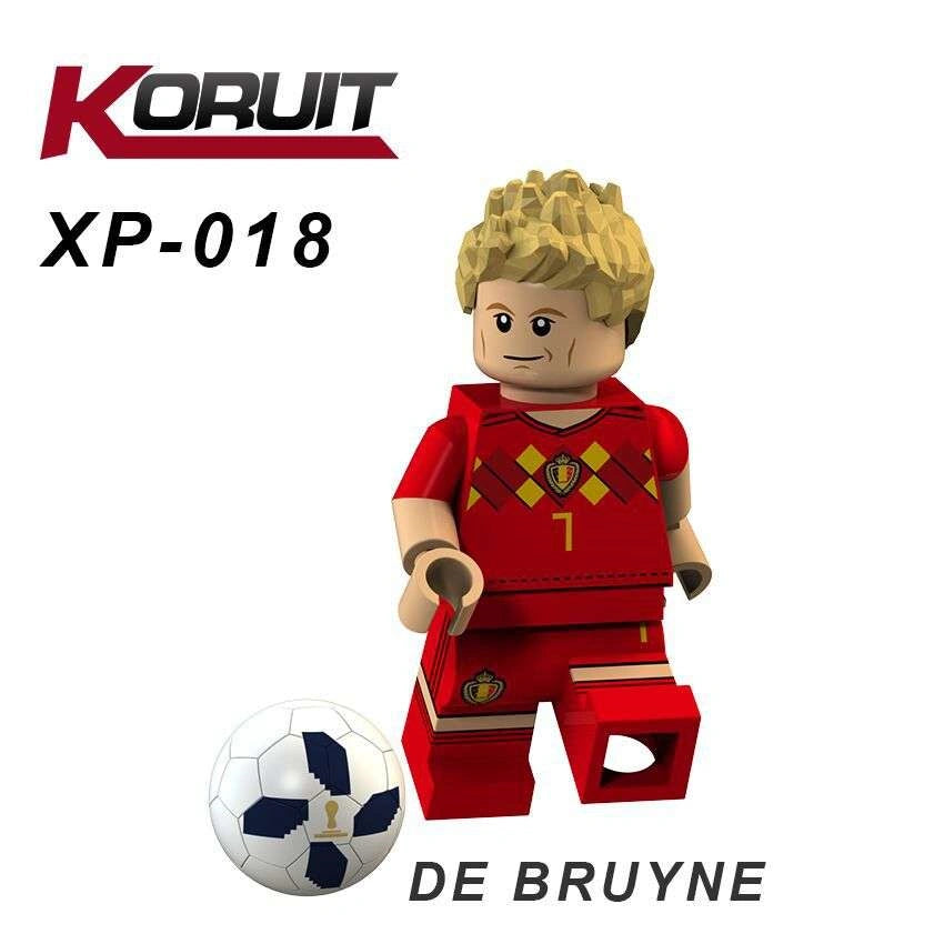 Kevin De Bruyne Minifigures XP-018 Compatible With Lego