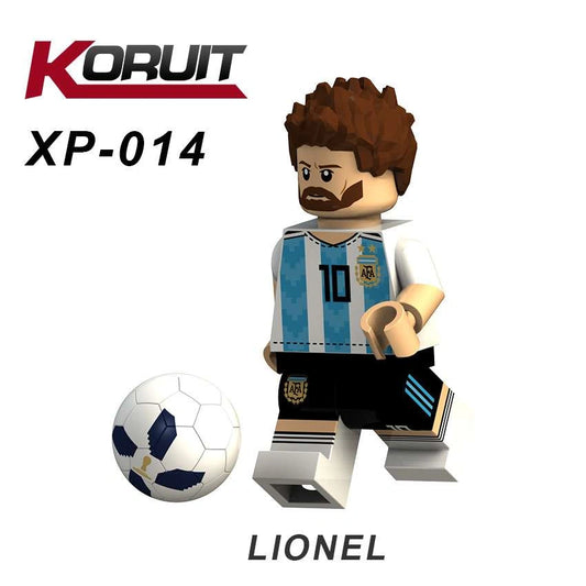 Lionel Messi Minifigures XP-014 Compatible With Lego