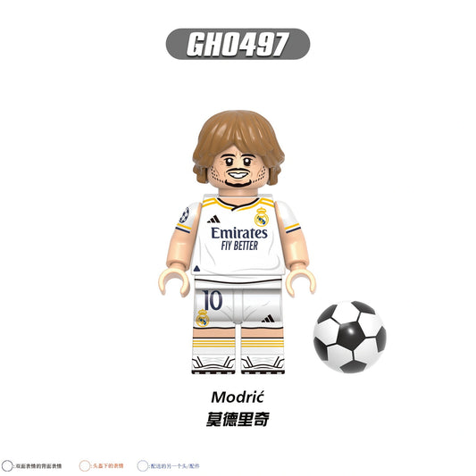 Luka Modric Minifigures GH0497 Compatible With Lego