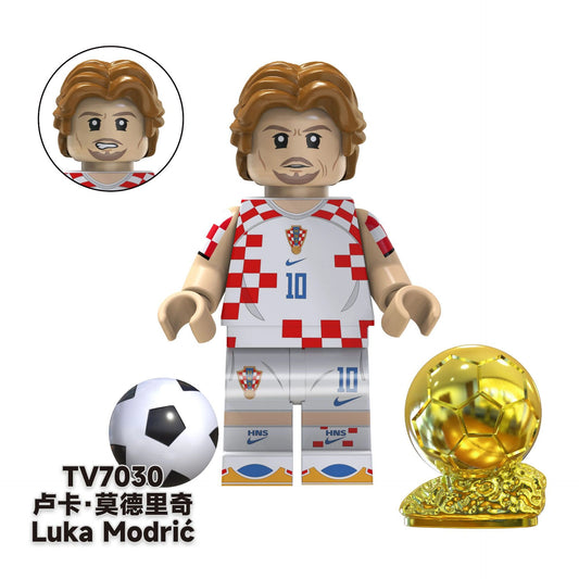 Luka Modric Minifigures TV7030 Compatible With Lego