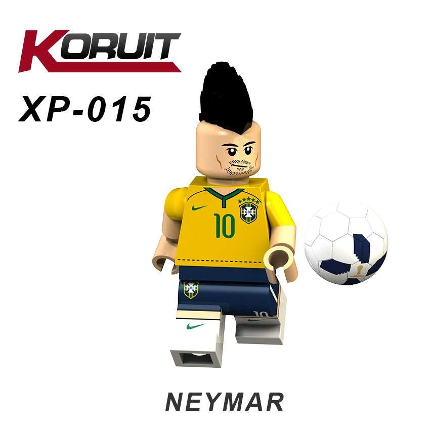 Neymar da Silva Santos Junior Minifigures XP-015 Compatible With Lego