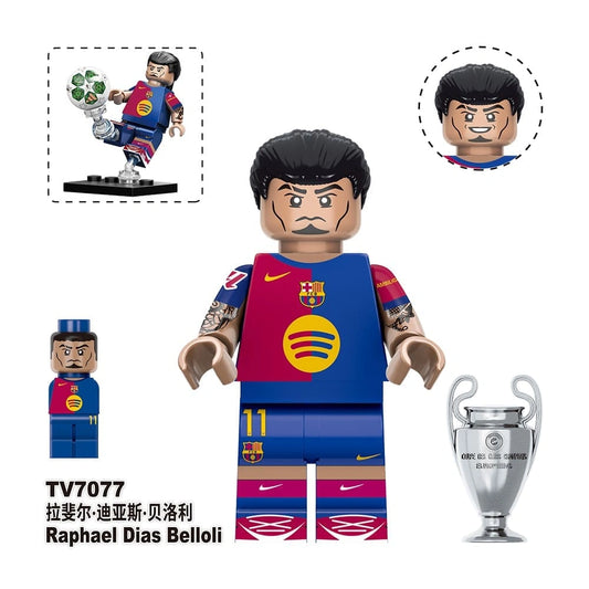 Raphinha Minifigures TV7077 Compatible With Lego