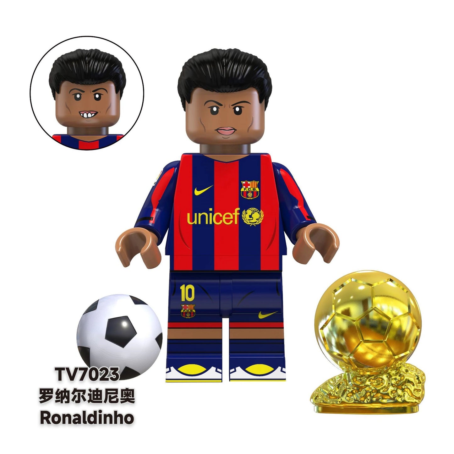 Ronaldinho Minifigures TV7023 Compatible With Lego