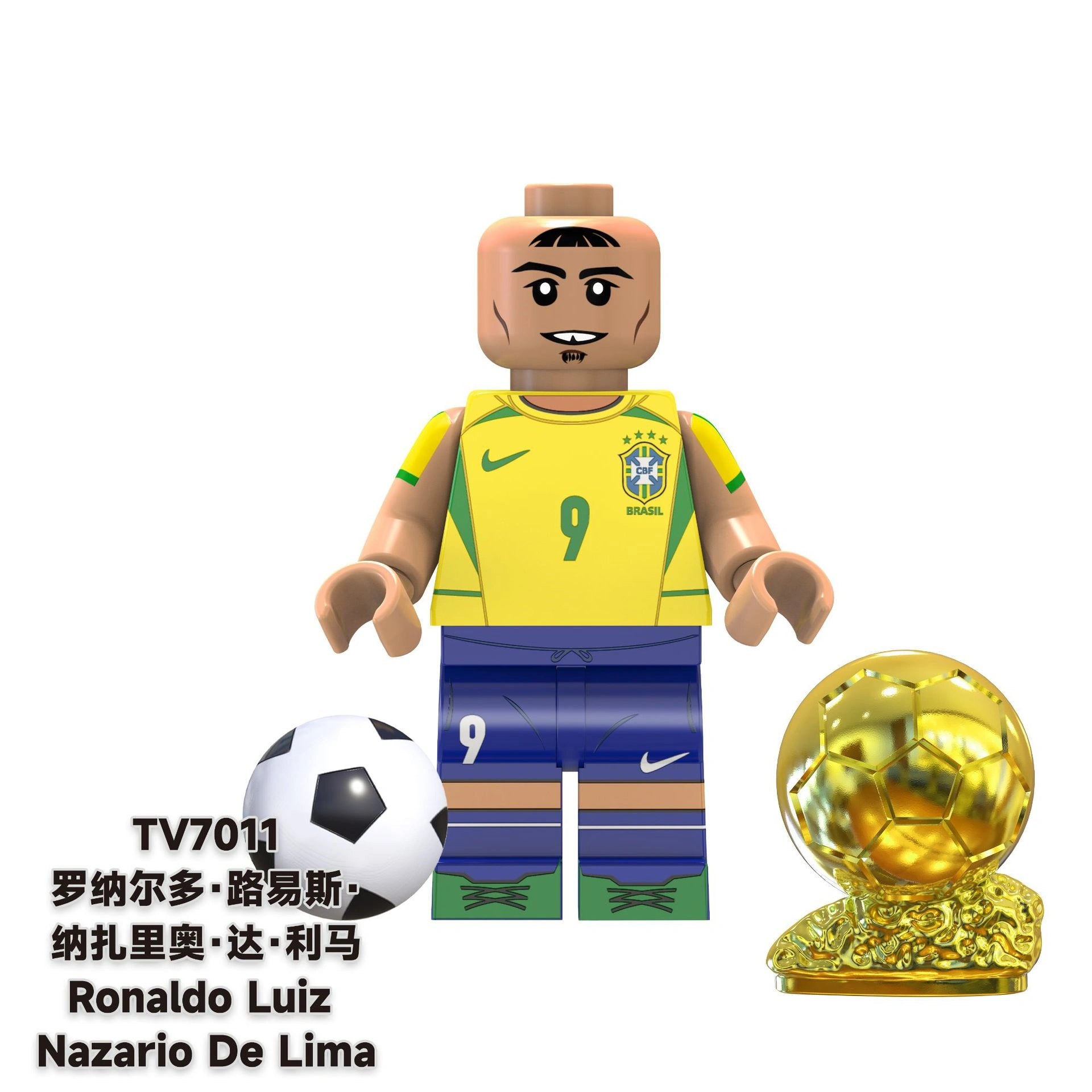 Ronaldo Minifigures TV7011 Compatible With Lego