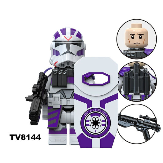 Clone Trooper Minifigures TV8144 Compatible With Lego