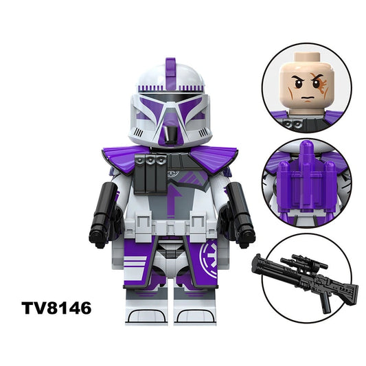 Clone Trooper Minifigures TV8146 Compatible With Lego