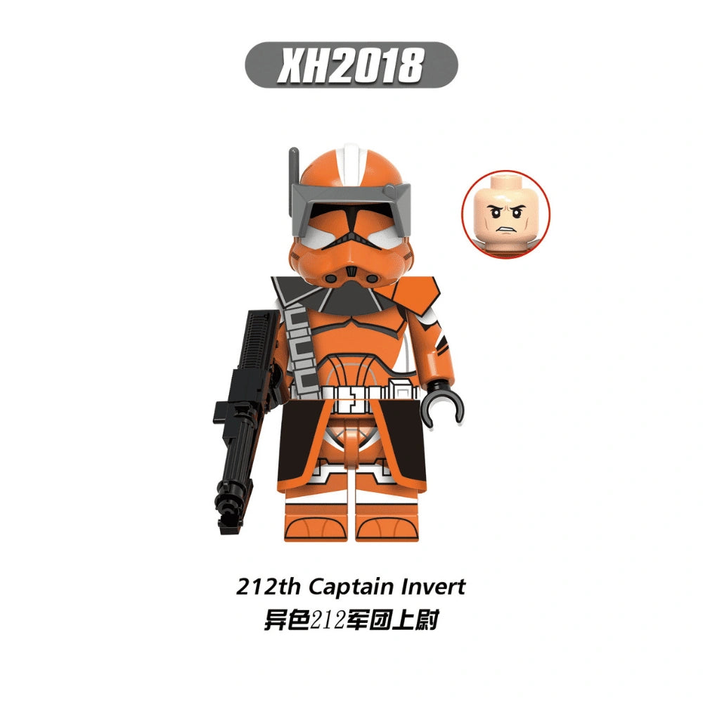 212th Attack Battalion Clone Trooper Minifigures XH2018 Compatible With Lego